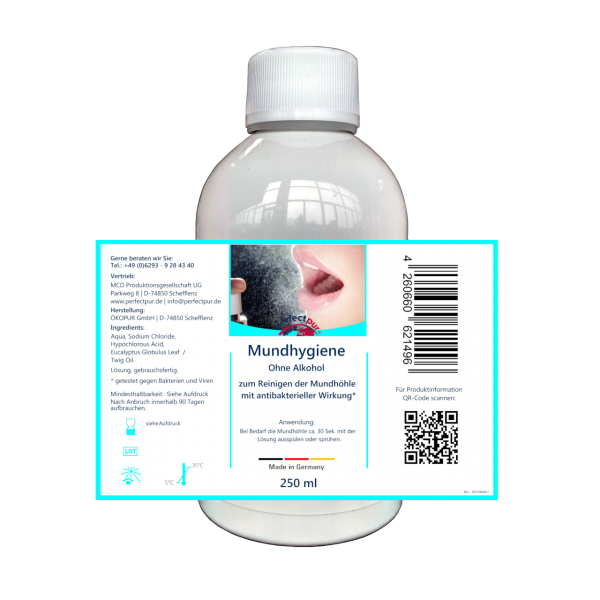 Perfectpur Mundhygiene m. Eukalyptus 250 ml